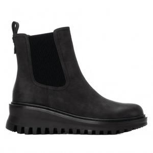 NEW XTI women's refresh ankle wedge booties in black